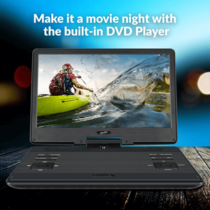 Reproductor de DVD/VCD LED Portátil de 14 Pulgadas con Compatibilidad AC/DC y Sintonizadores de TV Híbridos Integrados - Product Image 4