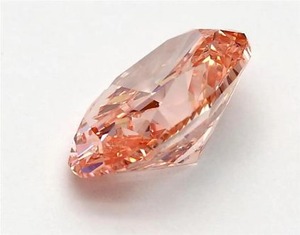Diamante Cultivado en Laboratorio de Corte Ovalado Rosa Fantasía de 1.00 a 5.00 CT, Certificado por IGI, Claridad VVS2 VS2, Piedra Sintética para Anillo de Compromiso - Product Image 4