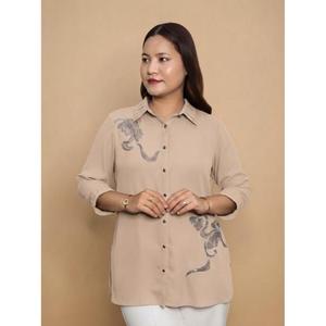 Women Classic Collar Shirt for Office Wear Comfortable & Shrink Resistance <b>Ladies</b> Shirt Buy Direct From Supplier Bulk Export - Product Image 1