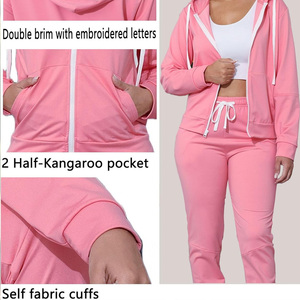 Ensemble de survêtement professionnel pour femme, personnalisable, respirant et à séchage rapide, idéal pour les séances d'entraînement quotidiennes - Product Image 4
