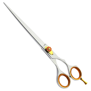 Ciseaux de coiffure professionnels en acier inoxydable de 7 pouces, lame tranchante, pour droitiers, ciseaux de coupe de cheveux, ciseaux de toilettage pour animaux, OEM - Product Image 6