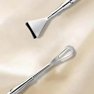 Outil professionnel pour éliminer les points noirs, nettoyeur de pores à double extrémité, extracteur d'acné, outil de soin du visage pour un nettoyage en profondeur - Product Image 5