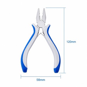 Combination Pliers Flat Nose with <b>Cutter</b> Jewelry Making Wire Bending Tool ZetomedPro - Product Image 5