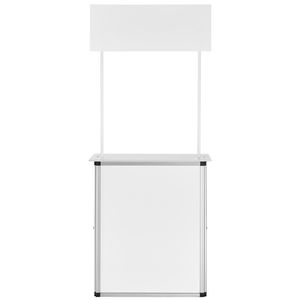 Tavolo Portatile Promozionale per Fiere 78,5 cm x 38 cm x 181 cm - Espositore da Banco per Stand Fieristico - Product Image 5