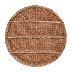 Étagère murale géométrique en bois de manguier |   Décoration en bois naturel artisanal |   Vente en gros - Product Image 3