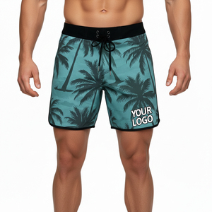 Sublimation Printed Casual Quick Dry Breathable Elastic Waist Swimming Beach Shorts Fitness Swimwear Boardshorts Swim <b>Trunks</b> <b>Men</b> - Product Image 1