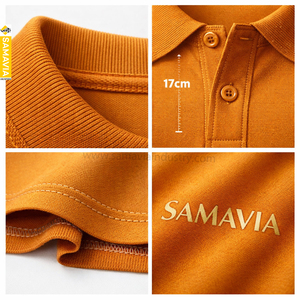 SAMAVIA Camisas Vintage para Hombre Tallas Grandes, Transpirables, de Secado Rápido, Tejidas, con Letras Personalizadas en la Parte Delantera, de Algodón y Poliéster, Corte Casual, Manga Corta - Product Image 5
