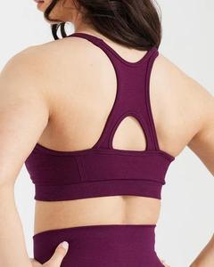 Sujetador Deportivo de Yoga para Mujer, Diseño Fresco, Ecológico, Transpirable, de Secado Rápido, con Logotipo Personalizado, Soporte Medio, con Encaje - Product Image 2