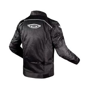 Veste de moto en textile pour hommes, imperméable et homologuée CE, avec protections amovibles et bouches d'aération - Product Image 2