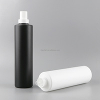 Botol Plastik Silinder Berkapasitas Besar 1.2L 40oz 1200ml dengan Tutup Ulir untuk Deterjen Cuci, Losion, Pelembut Pakaian, Sentuhan Lembut