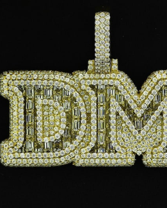 จี้เพชรโมอิสซาไนต์รูปตัวอักษร เงินแท้ 925 จี้ห้อยคอสำหรับผู้หญิง เครื่องประดับหรูหราประดับเพชร Dvars รุ่น DDP-197 - Product Image 1