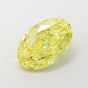เพชรรูปไข่สีเหลืองเข้มระดับพรีเมียม CVD รับรองโดย IGI จาก MANYA JEWELS สำหรับโรงงานเครื่องประดับระดับไฮเอนด์ รับสั่งซื้อเพชรเม็ดใหญ่จำนวนมาก - Product Image 1
