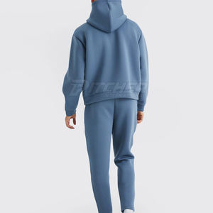 Survêtement décontracté pour homme en mélange de coton, tenue de sport pour la course, l'entraînement et la gym, fournisseur pour commandes en gros - Product Image 2