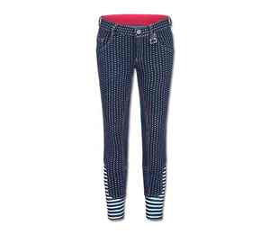 กางเกงขี่ม้าสำหรับผู้หญิง ดีไซน์เอวสูง พิมพ์ลายซิลิโคนเต็มตัว ผ้าสเตรช ยืดหยุ่นได้ - Product Image 6