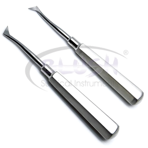 Juego de 8 Elevadores Dentales de Acero Inoxidable, Rectos y Curvos, para Extracción de Hueso y Tejido, Instrumento de Cirugía General de Alta Precisión - Product Image 2