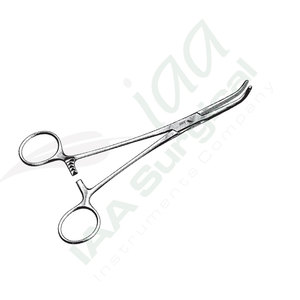 INSTRUMENTS CHIRURGICAUX IAA Pinces chirurgicales courbées en acier inoxydable, taille personnalisable, certifiées CE pour usage général - Product Image 3