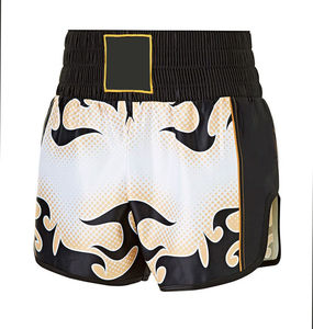 Pantalones Cortos de MMA de Poliéster y Spandex de Alta Calidad OEM para Hombre, Ropa de Entrenamiento de Judo y Artes Marciales, Corte Largo, Personalizables - Product Image 3