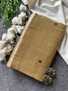 Beautiful Indian Traditional Soft <b>Tissue</b> silk Saree Latest Exclusive Stylish Blouse Ethnic Party <b>Wedding</b> Wear For Women - Product Image 6