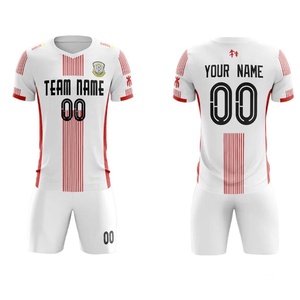 Haute qualité 100% Polyester Sublimation maillots de Football nouveauté uniformes de Football usine personnalisable vêtements de Football - Product Image 2