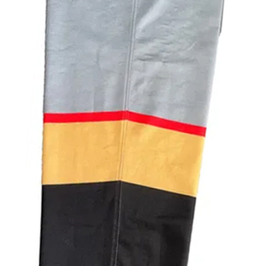 Cycling <b>Leg</b> <b>Warmers</b> Striped Gray Yellow Black Breathable Spandex Polyester Adults Knee High Regular Style Summer Sport Wear - Product Image 6