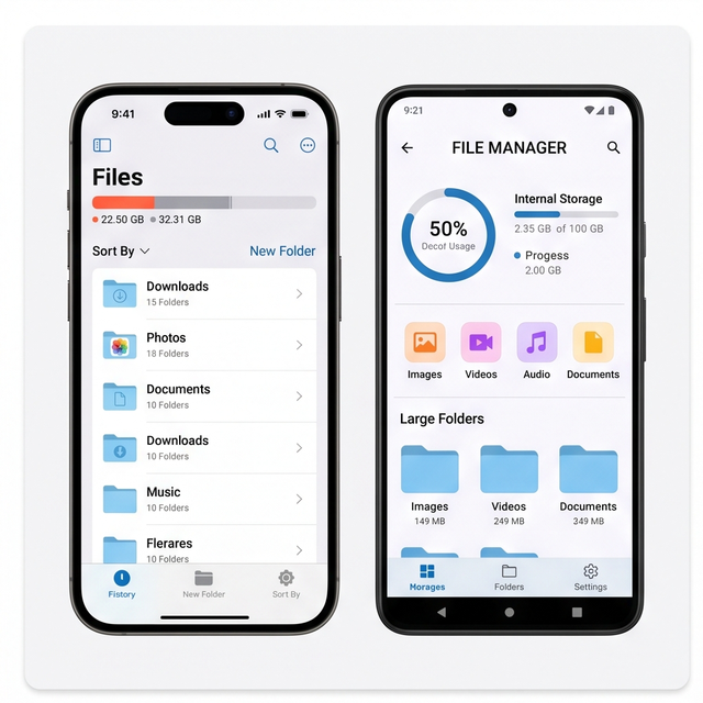 Royalcraft File Manager App – Smart File Explorer, Storage Cleaner, Secure Folder, Fast File Organizer