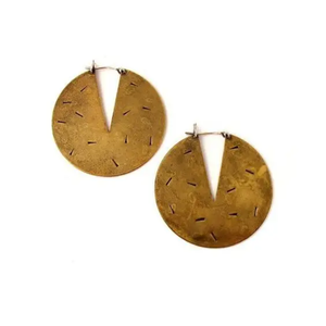 Pendientes de latón hechos a mano, nuevo diseño, éxito de ventas, nuevo estilo, bohemio - Product Image 1