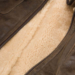 Chaqueta de Piel de Oveja a la Moda, Fabricación Personalizada OEM ODM, Chaqueta de Invierno de Cuero de Primera Calidad - Product Image 4