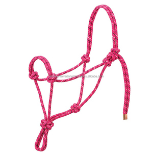 High Quality Nylon Rope <b>Halters</b> for Equine Racing Durable <b>Halters</b> at Cheap Price Manufactured in India - Product Image 1