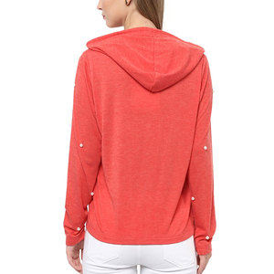Sweat-shirt ample tendance pour femme, design personnalisé, en polaire unie, vêtement d'entraînement sportif professionnel, nouveau style 2026 - Product Image 4