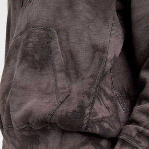 Sweat à capuche pour homme en molleton double couche avec logo personnalisé, 460 g/m², grande taille, coton épais, impression numérique, service OEM - Product Image 6