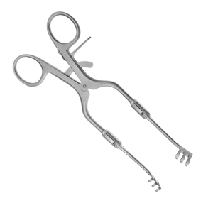 Écarteur chirurgical mastoïde réglable à pointe émoussée en acier inoxydable, instrument médical de précision pour salle d'opération - Product Image 3