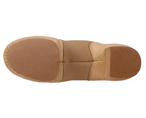 Zapatos de Baile de Jazz Profesionales de Cuero Color Bronceado BFA 038 de Baifa Enterprises, Zapatos de Baile Planos Unisex Estilo Ballet - Product Image 4