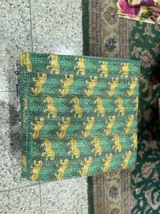 Traditional Handmade Kantha <b>Quilt</b> Crafted from Soft Cotton for Elegant Home Decor and Boutique <b>Bedding</b> Collections - Product Image 2