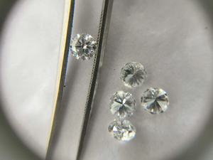 4,80 MM TCW 0,46 CT. VS Clarity-Joyas atractivas de diamantes sintéticos cultivados en laboratorio, diamantes sueltos, CVD, HPHT, de color, a prueba de colores - Product Image 5