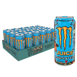 Bebida Energética Monster Energy Mango Loco 500ml a Bajo Precio, Bebida Energética Frutal para Cualquier Ocasión, Bebida Energética en Oferta 500ml - Product Image 1
