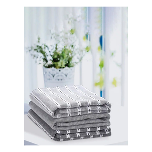 Customizable 100% Organic Cotton GOTS Certified Dish <b>Towels</b> Cute <b>Red</b> Floral Sustainable Embroidered Knitted Golf Home Printed - Product Image 4