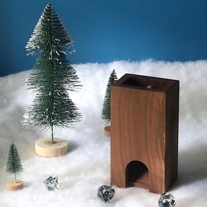 Tour à dés en bambou fait main et personnalisé, portable, en bois, pour jeux de rôle et de société (Dungeons and Dragons) - Product Image 4