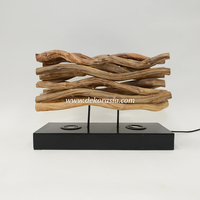 Lampe de table Liana flexible, moderne, écologique, électrique, faite à la main, éclairage LED, commande tactile, couleur personnalisée, salon, chambre à coucher