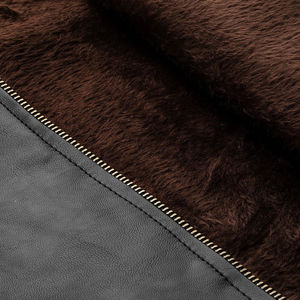 Veste en cuir véritable de haute qualité pour homme, style hiver, col montant, nouvelle mode, best-seller. - Product Image 5