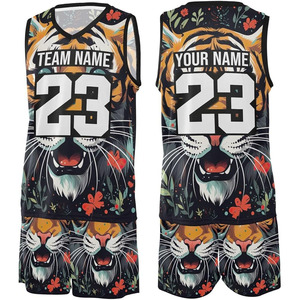 Ensemble Maillot et Short de Basketball Personnalisable par Sublimation – Tenue Athlétique Premium pour Équipes de Championnat – Fabrication Usine - Product Image 1