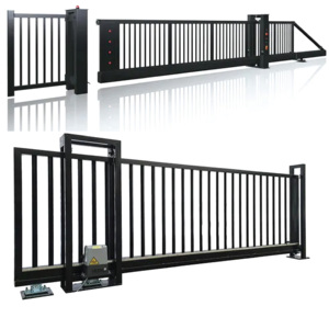 Puerta Corredera Automática <span class=keywords><strong>de</strong></span> Alta Calidad, Resistente y Antioxidante, para Hogar y Fábrica - Product Image 5