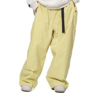 Waterproof Breathable Men's Baggy Snowboard Pants Windproof Insulated <b>Skiing</b> Trousers Outdoor Winter Sports Oversized Ski Pant - Product Image 5