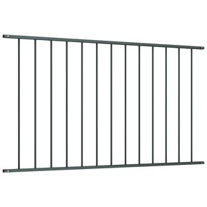 แผงรั้วเหล็กเคลือบผงสีแอนทราไซต์ ขนาด 5.4 ฟุต x 3.3 ฟุต - Product Image 2