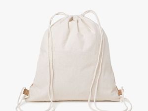 Sac à dos en toile de coton recyclé écologique sur mesure avec logo pour chaussures et vêtements – Vente en gros - Product Image 2