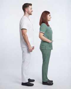 Unisex Nurse <b>Scrub</b> Jogger <b>Scrub</b> <b>Set</b> Hospital Doctors and Nurses Custom Logo Professional Medical <b>Scrub</b> <b>Set</b> - Product Image 4