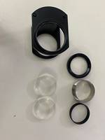 ConcaveConvex Acrylic Lens Handheld 30mm Magnifier