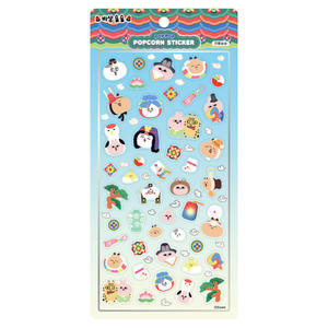 Pegatinas de Palomitas de Maíz Bisang Soopsoop, Personajes Tradicionales Coreanos, Papelería Infantil, Decoración Kawaii para Diario, Regalo para Niños, Venta al por Mayor - Product Image 1