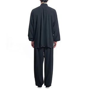 ชุดฝึกกังฟูมืออาชีพ ผ้าฝ้าย 100% ระบายอากาศได้ดี แห้งเร็ว คุณภาพสูง ชุดศิลปะการต่อสู้ พร้อมโลโก้ด้านหน้า - Product Image 4