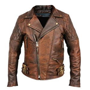 Blouson en cuir slim pour homme, col rabattu, fermeture éclair, style automne, noir uni, manches classiques - Product Image 3