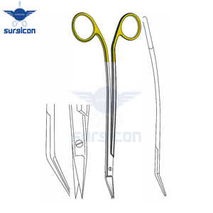 Ciseaux chirurgicaux Dean Scissors Plain 12 cm (4-3/4 pouces) tranchants TC Gold avec lames de coupe de précision et usage professionnel - Product Image 6
